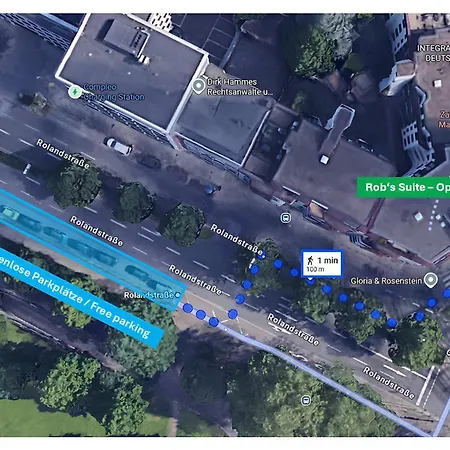 Rob's - Zentrale Design-suite Am Opernplatz, 2 Zimmer, 2 Baeder Und Top-ausstattung Апартаменты Эссен