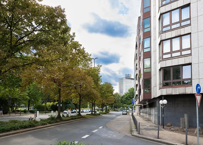 公寓 Rob's - Zentrale Design-suite Am Opernplatz, 2 Zimmer, 2 Baeder Und Top-ausstattung 埃森